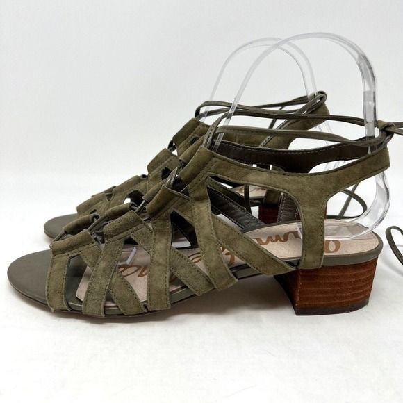 Sam Edelman Tan Strappy Sandals - Picture 4 of 12